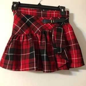 Plaid skirt